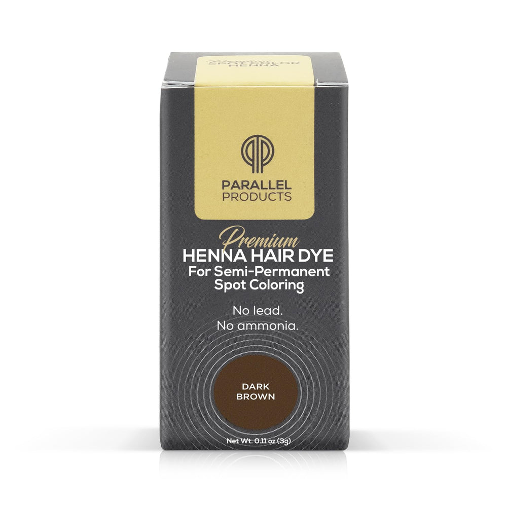 Parallel Products Henna Kit root touch-up on grey hair