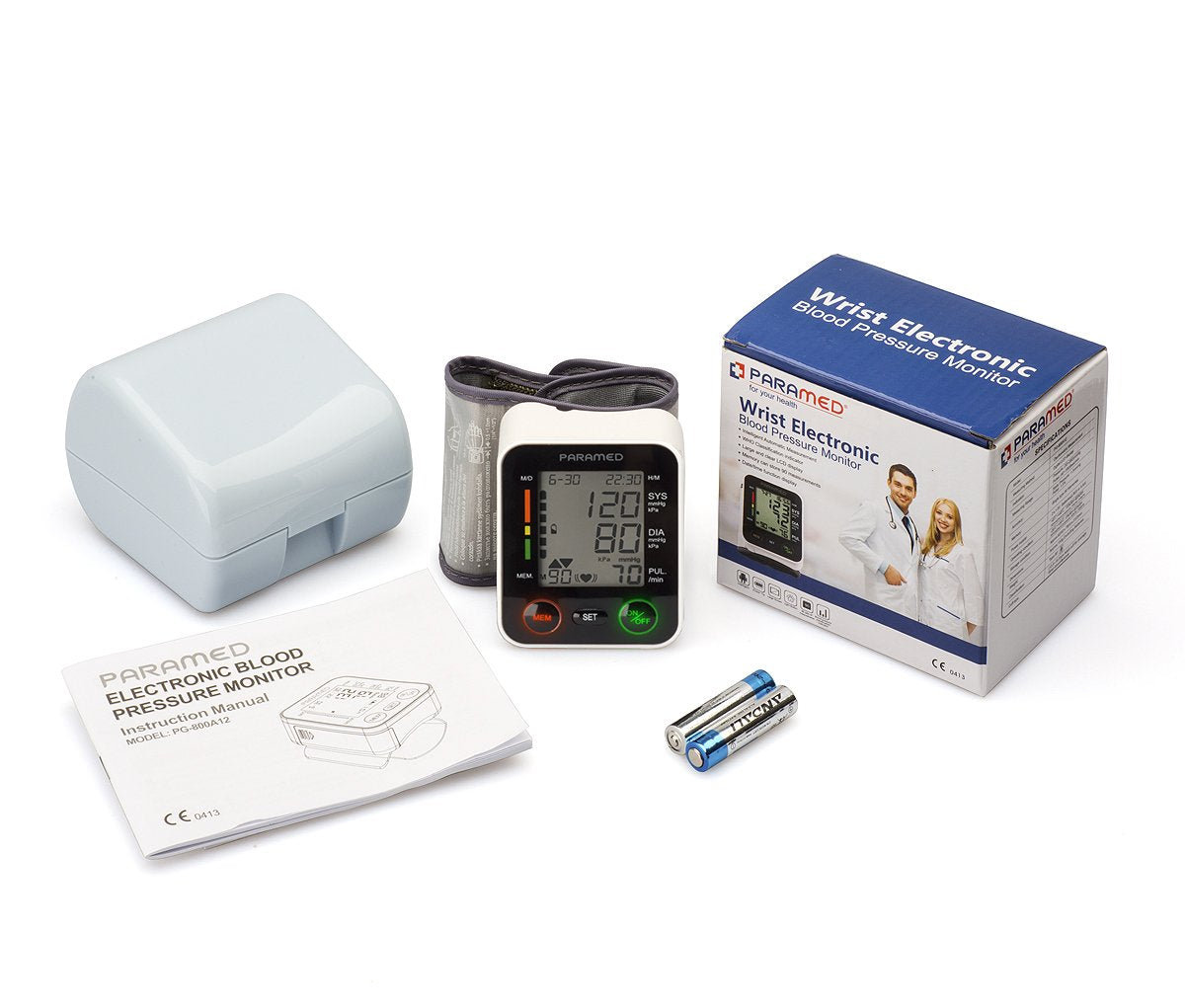 Paramed carrying case keeps the device organized for travel