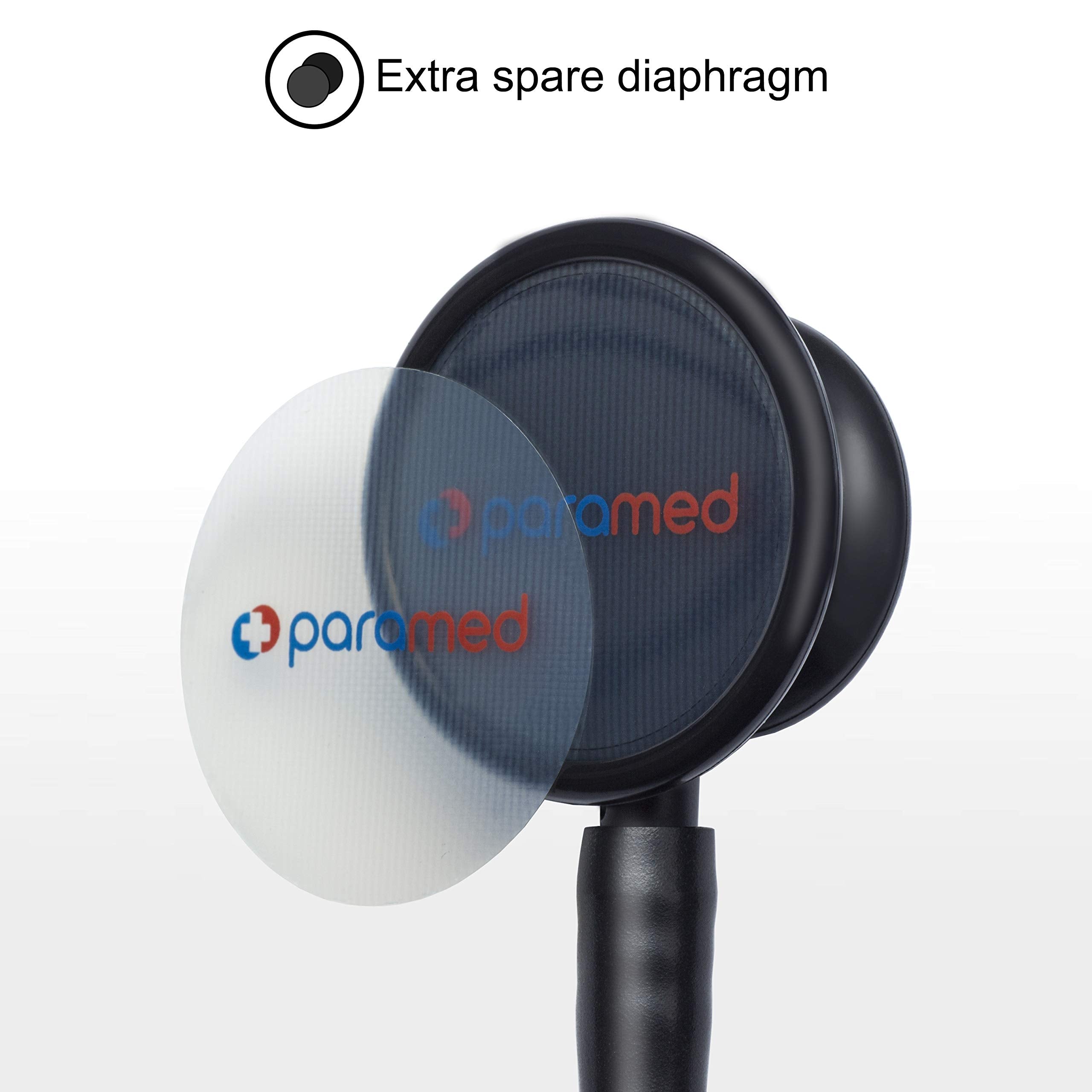 Paramed includes name tag and case for organization on the go.