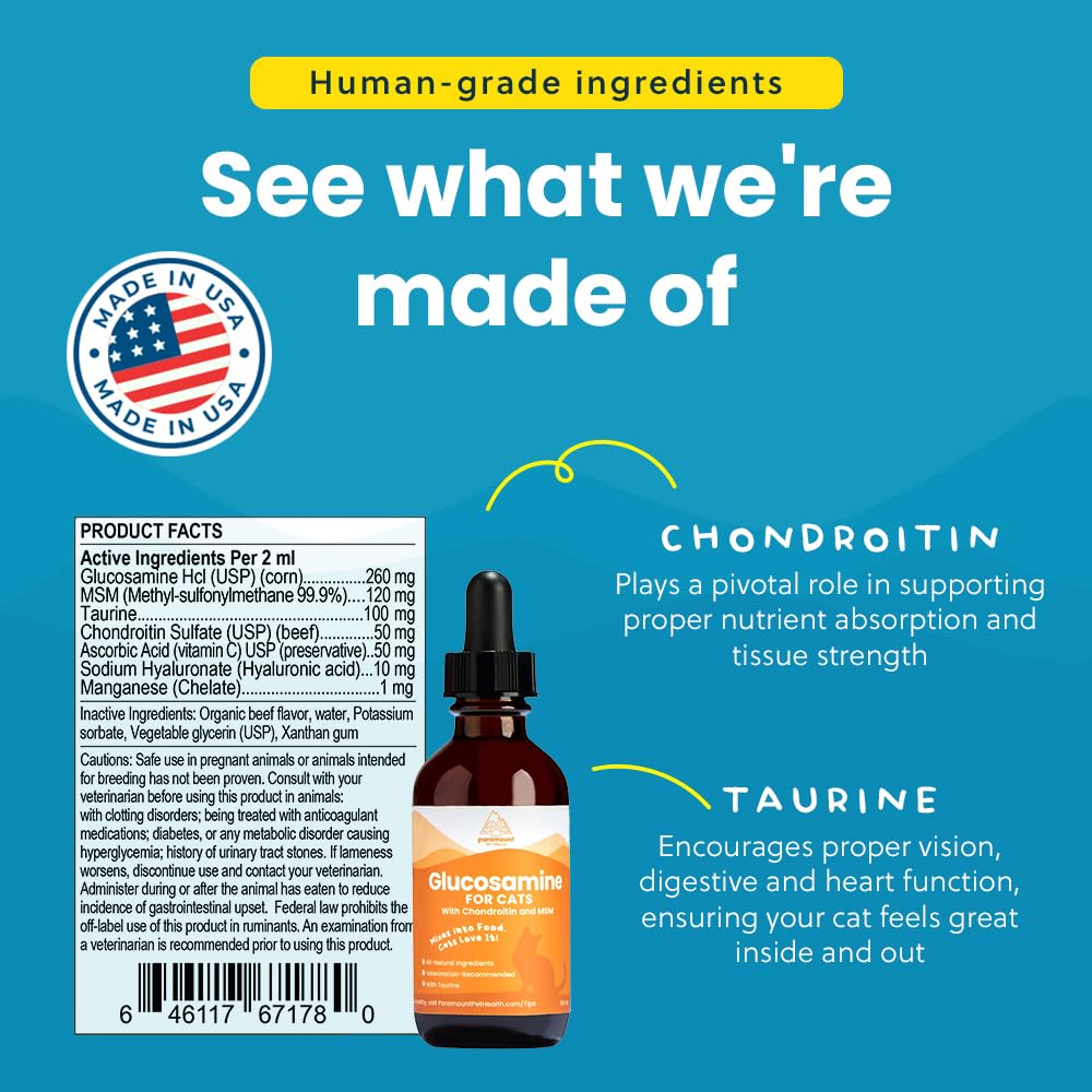 Paramount Pet Health palatable drops helping picky eaters blend into meals without altering flavor.