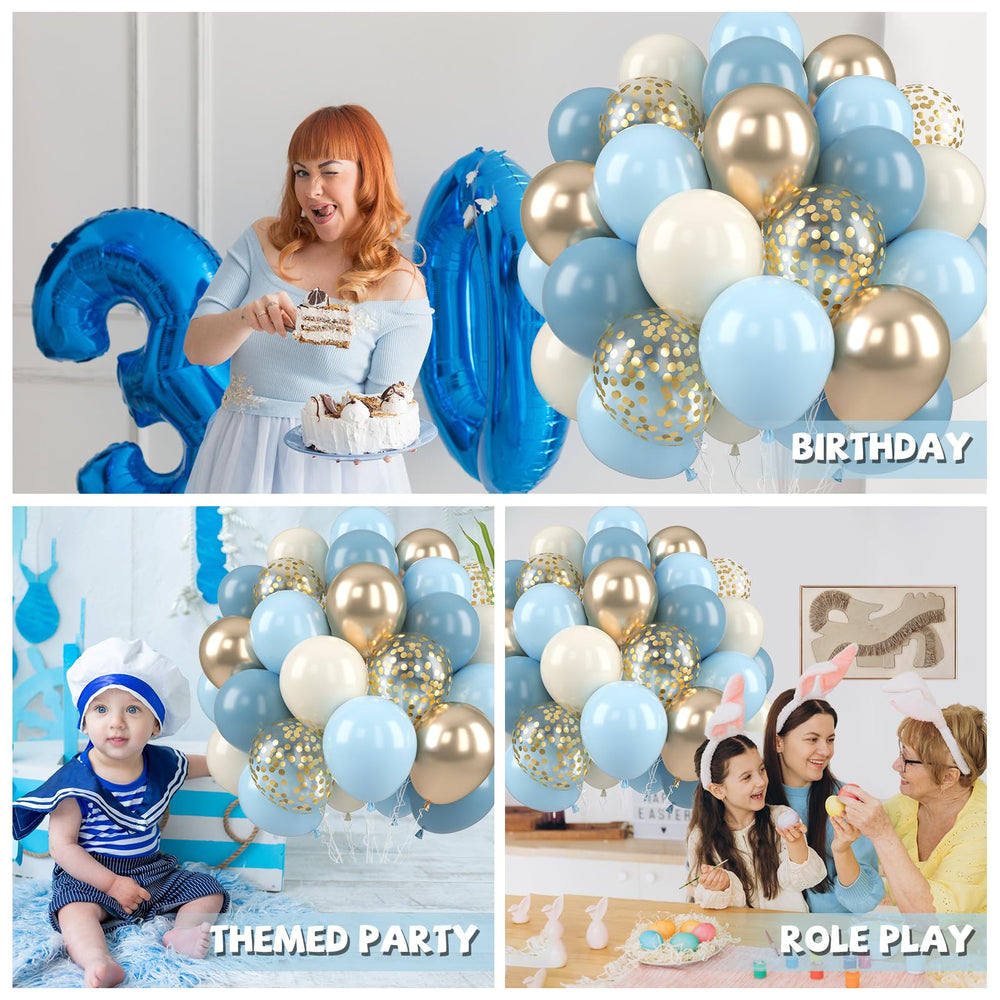 Paready metallic champagne gold balloons shimmer for upscale weddings.