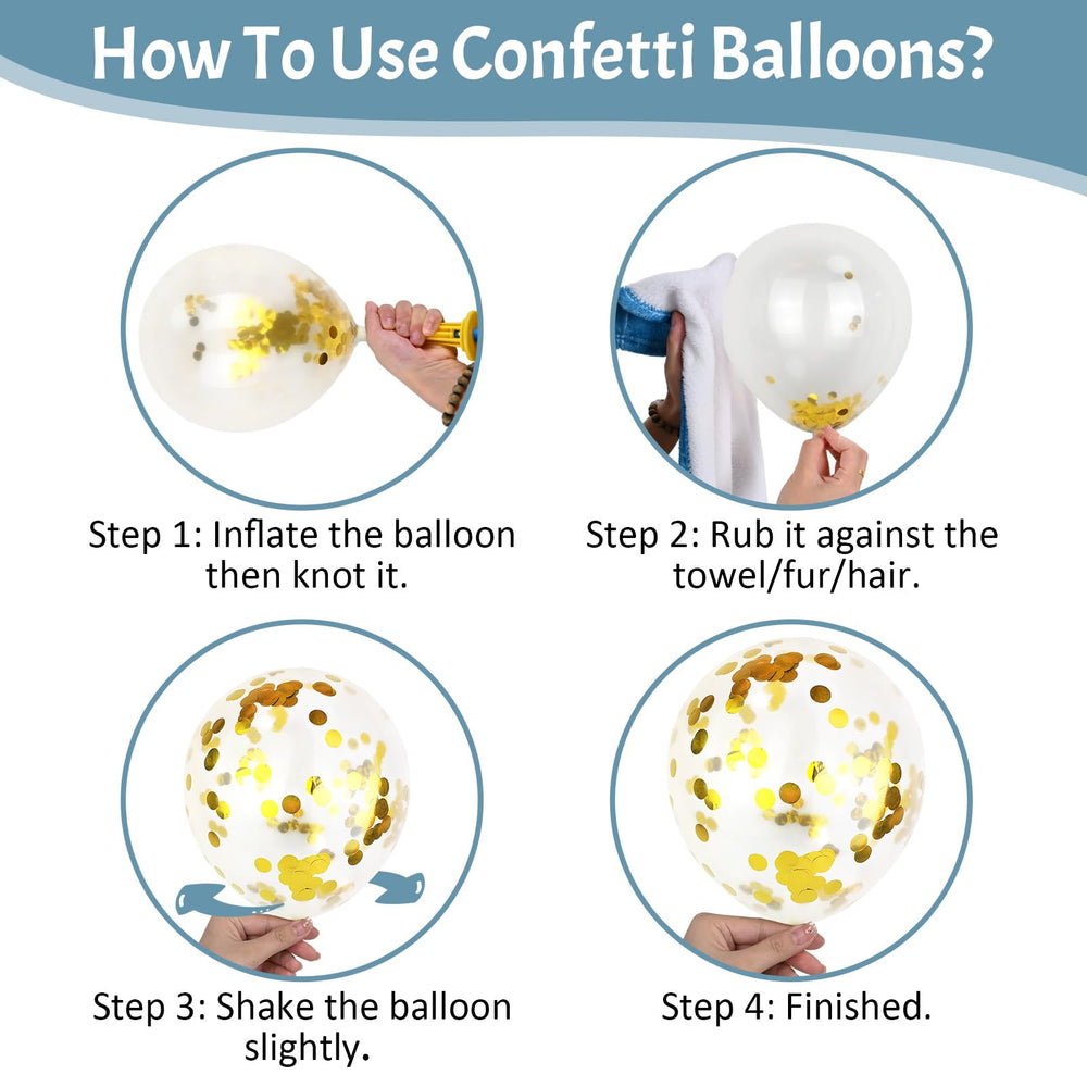 Paready retro ice mist blue balloons create vintage party vibe.