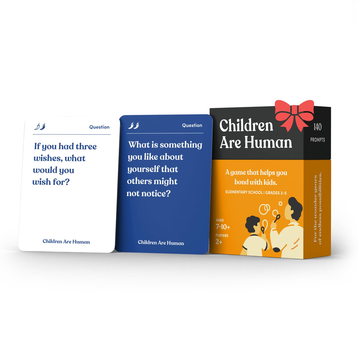 Parents Are Human card game box for bonding moments with your child