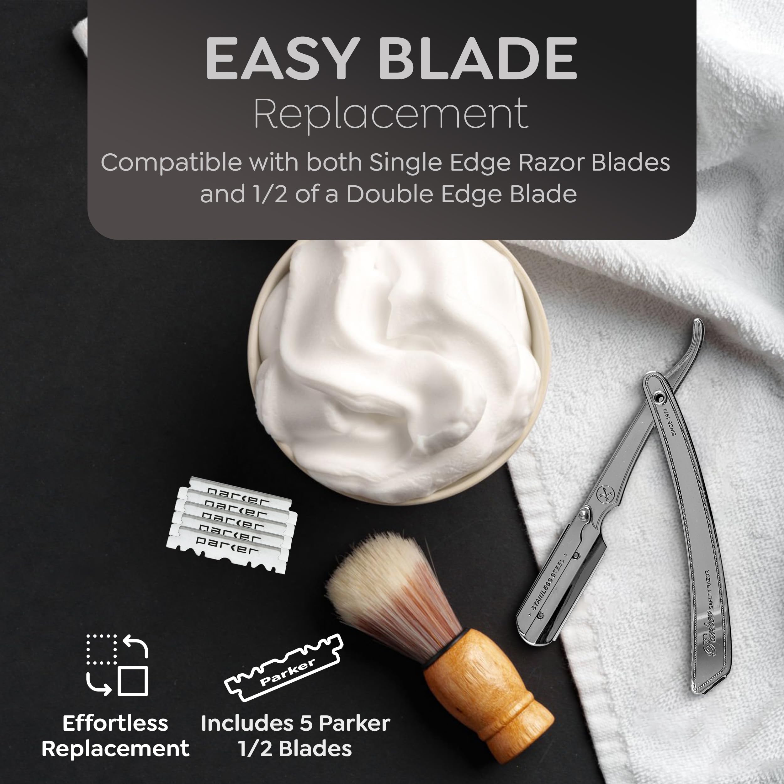 Parker SRX precision edging for clean lines and detailing