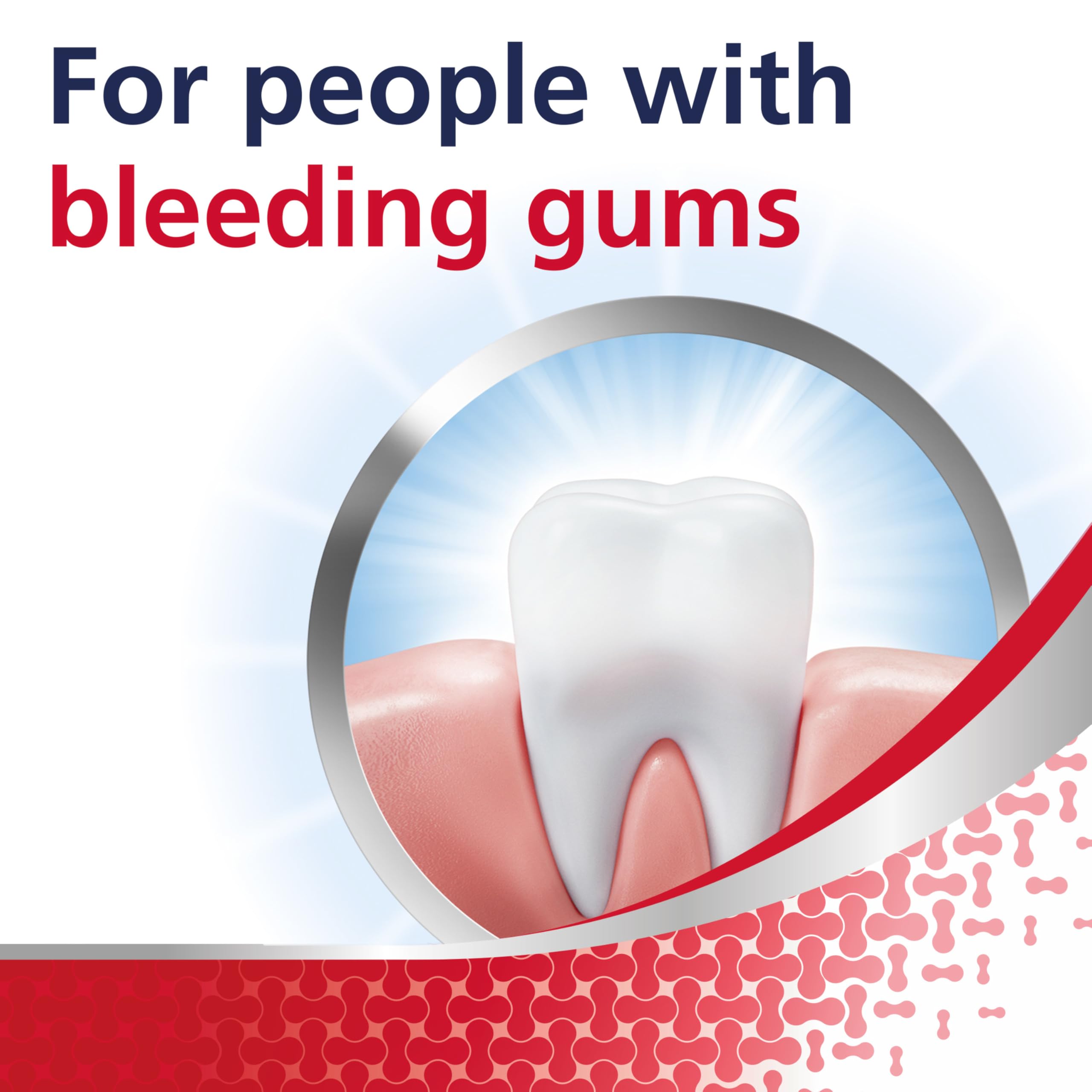 Packaging graphic highlights anti-gingivitis and cleansing benefits.