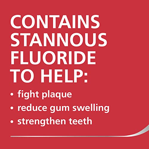 Parodontax toothpaste on a bathroom counter ready for daily use.