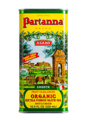 Partanna Castelvetrano olives bottle showcasing buttery flavor ideal for salads and finishing sauces