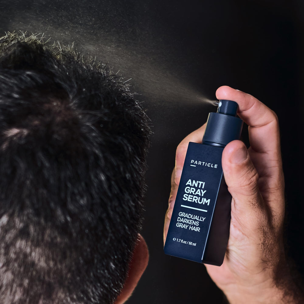 Particle Anti-Gray Serum Vitamin A and Allantoin for hydration and scalp health