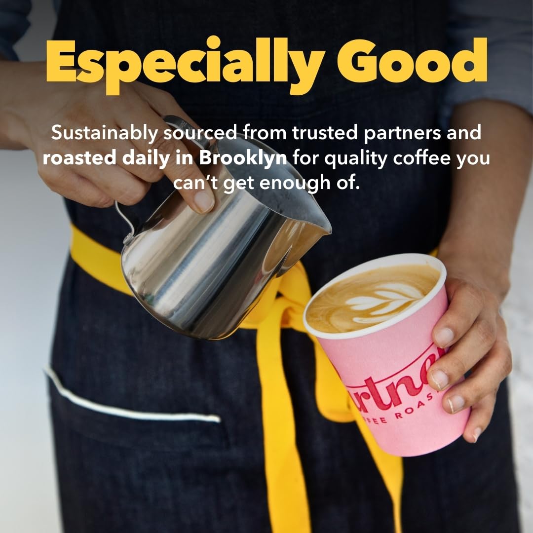 PARTNERS COFFEE ROASTERS espresso-dairy ready image shows versatile daily rituals.