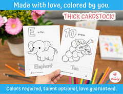 Party Hearty adorable illustrations for coloring fuel family moments
