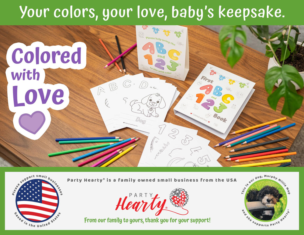 Party Hearty complete keepsake kit ready to assemble