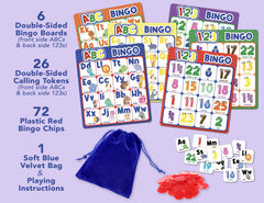 Party Hearty velvet bag storage shows convenient token storage for mess-free gameplay