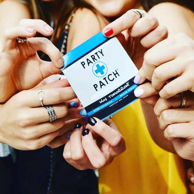 Party Patch pocket-sized travel-friendly adhesive fits purses and carry-ons.