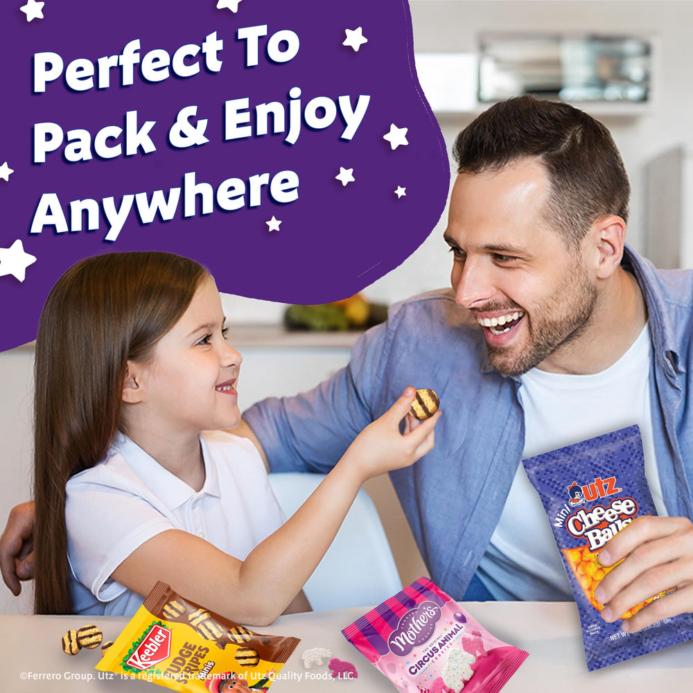 Ready-to-serve party platter of Keebler snacks for gatherings.