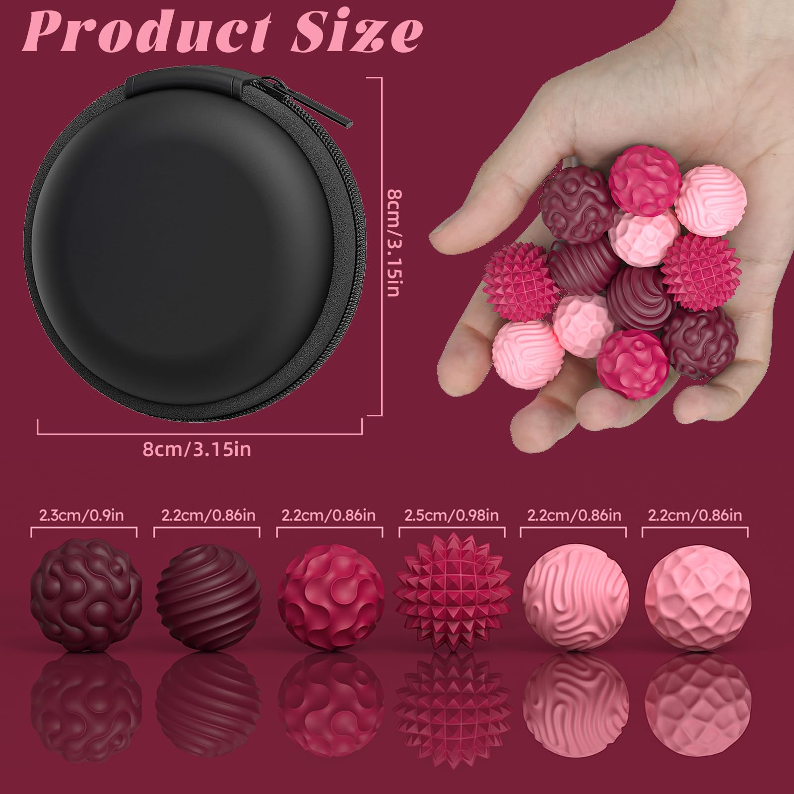 PARTY TONIGHT silent fidget balls offer non-disruptive relaxation at work.