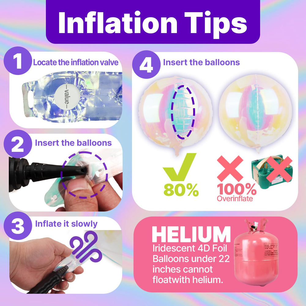 PartyWoo balloon ribbon and straw kit simplifies setup