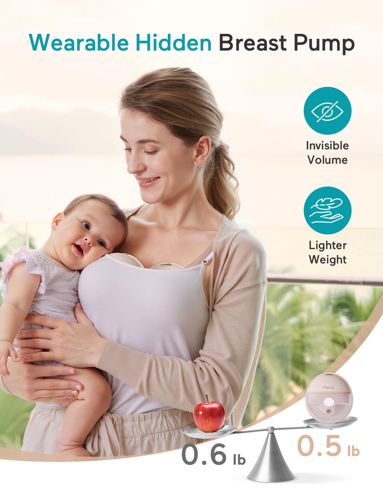 BPA-free silicone components with a secure, leak-proof connection