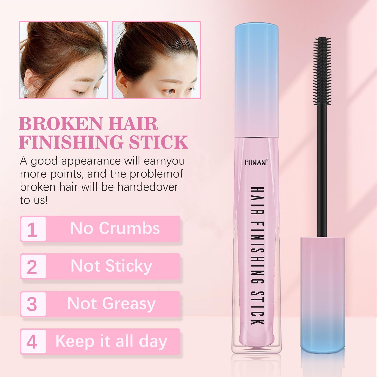 PasaRose baby hair stick shapes edges for a neat look