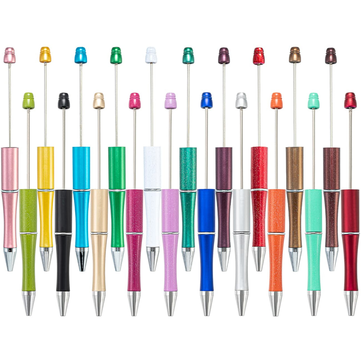 PASISIBICK beadable pens in 20 colors for creative gifts
