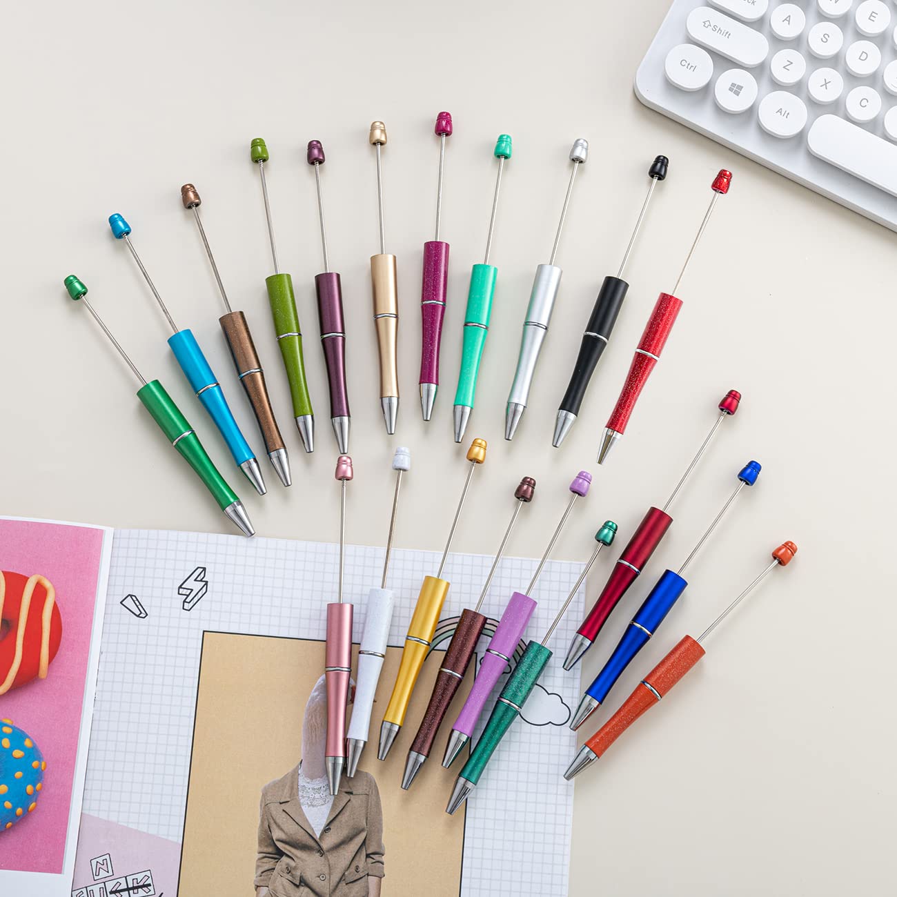 PASISIBICK black ink pens deliver smooth writing action
