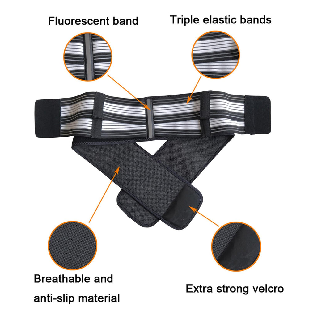 Paskyee anti-slip design keeps the belt in place all day