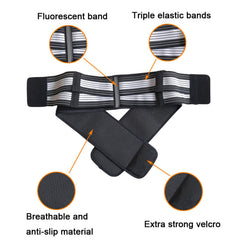 Paskyee anti-slip design keeps the belt in place all day