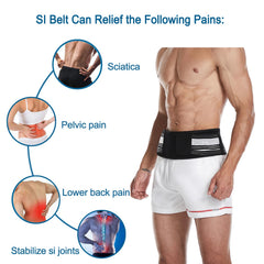 Paskyee belt dual straps deliver customizable compression for comfort