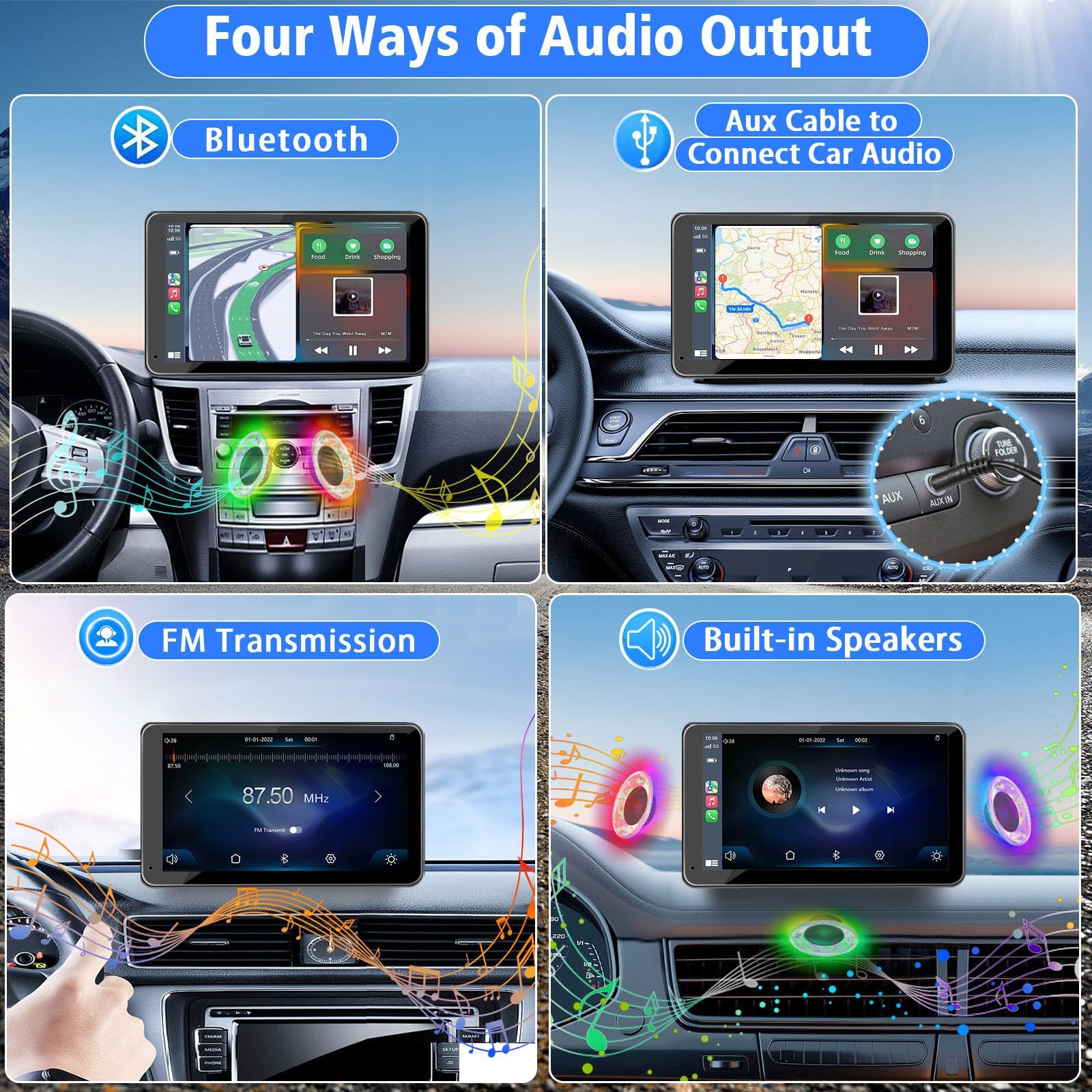 PASLDA backup camera with night vision for safer reversing.