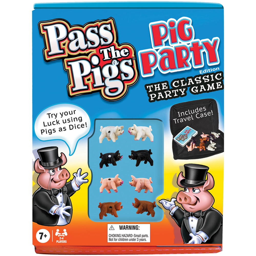 Pass the Pigs Pig Party Edition eight pigs for group play