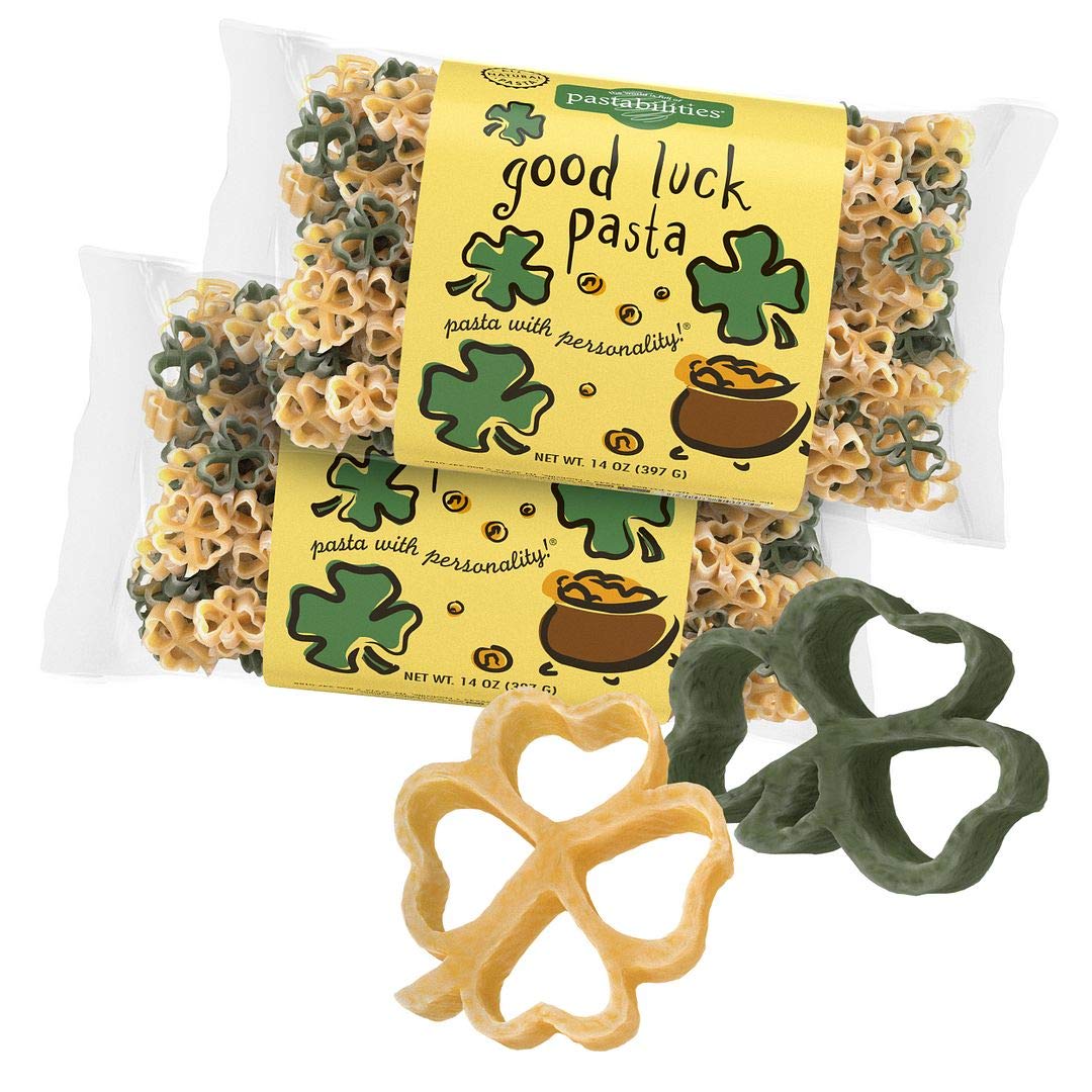 Pastabilities Good Luck Shamrock Pasta 2-pack, perfect for family dinners