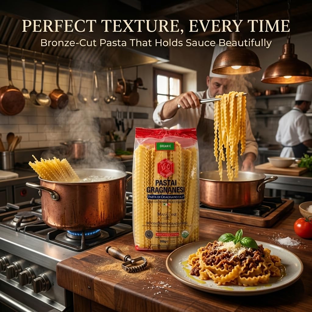 Pastai Gragnanesi Mafaldine paired with ragù or creamy sauce