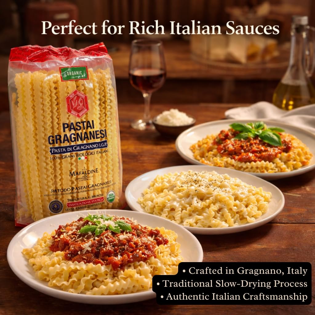 Pastai Gragnanesi Mafaldine slow drying preserves aroma and bite