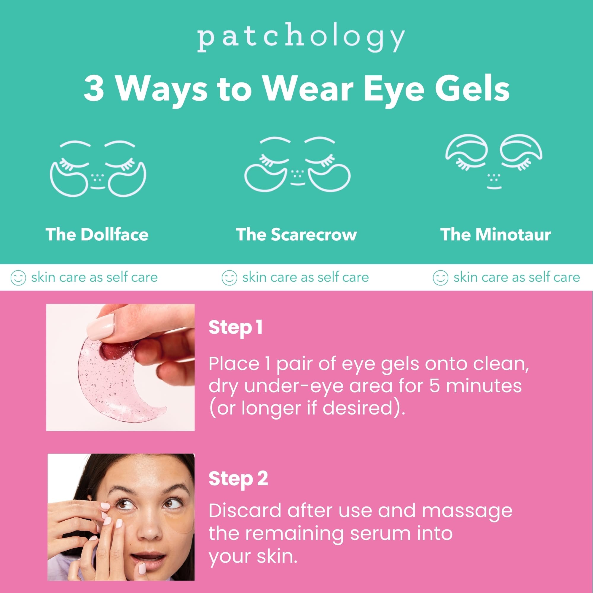 Patchology 5-minute skincare ritual pre-makeup for smoother eye area