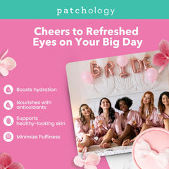 Patchology Bridesmaid Gift Set boxed for bridal showers and morning prep