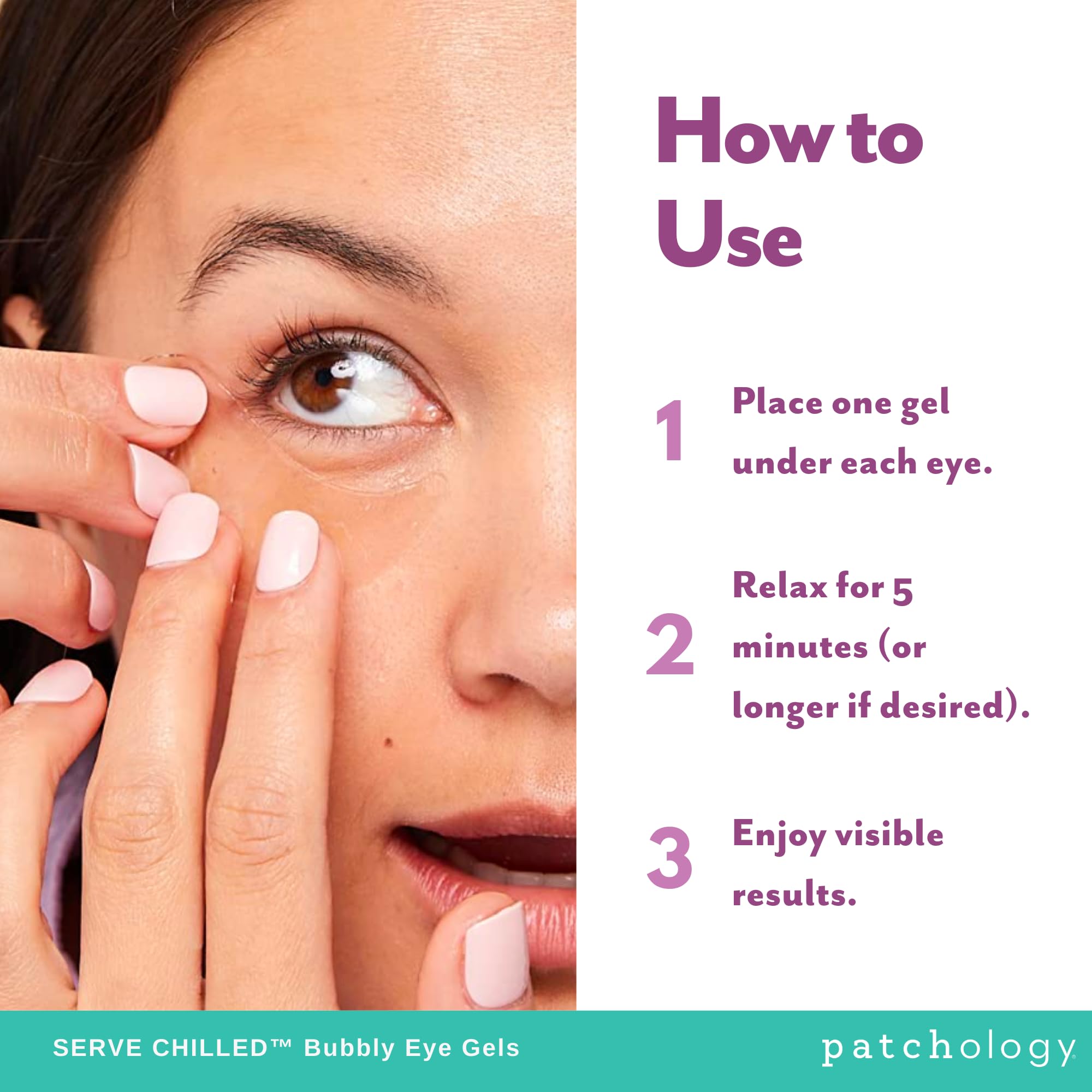 Patchology Five Pairs in One Container for convenient routine use.