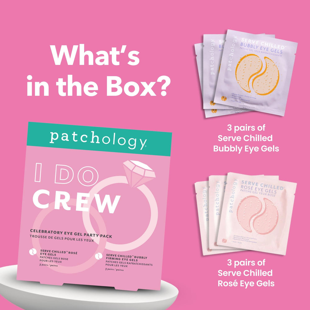 Patchology Niacinamide Vitamin C Resveratrol formula hydrates and brightens around eyes