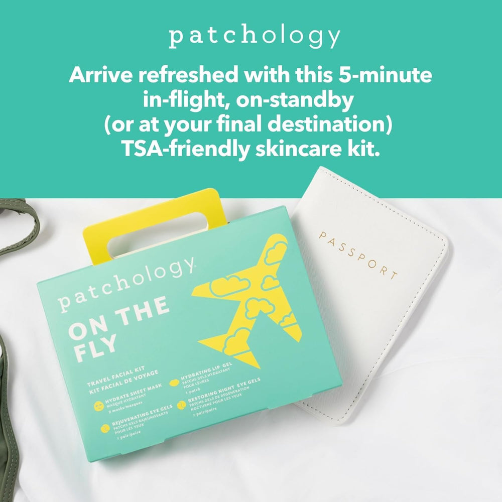 Patchology On The Fly 5-minute refresh fits busy schedules.