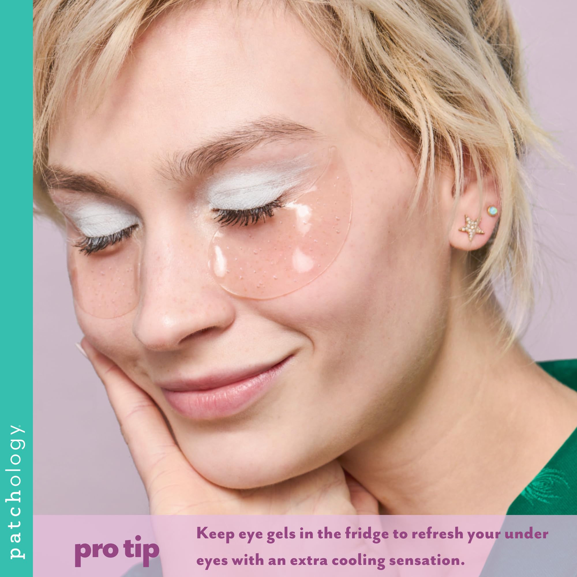 Patchology Serve Chilled eye care enhances home self-care routines.