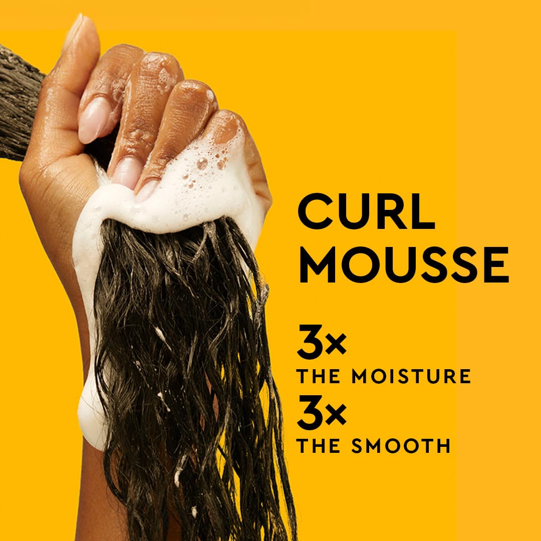 PATTERN Beauty Curl Mousse foam texture providing definition without crunch.