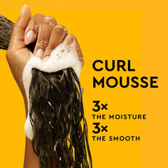 PATTERN Beauty Curl Mousse foam texture providing definition without crunch.