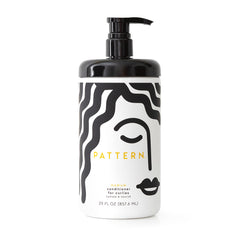 PATTERN Beauty conditioner bottle front; hydrating slip for easier detangling on curls