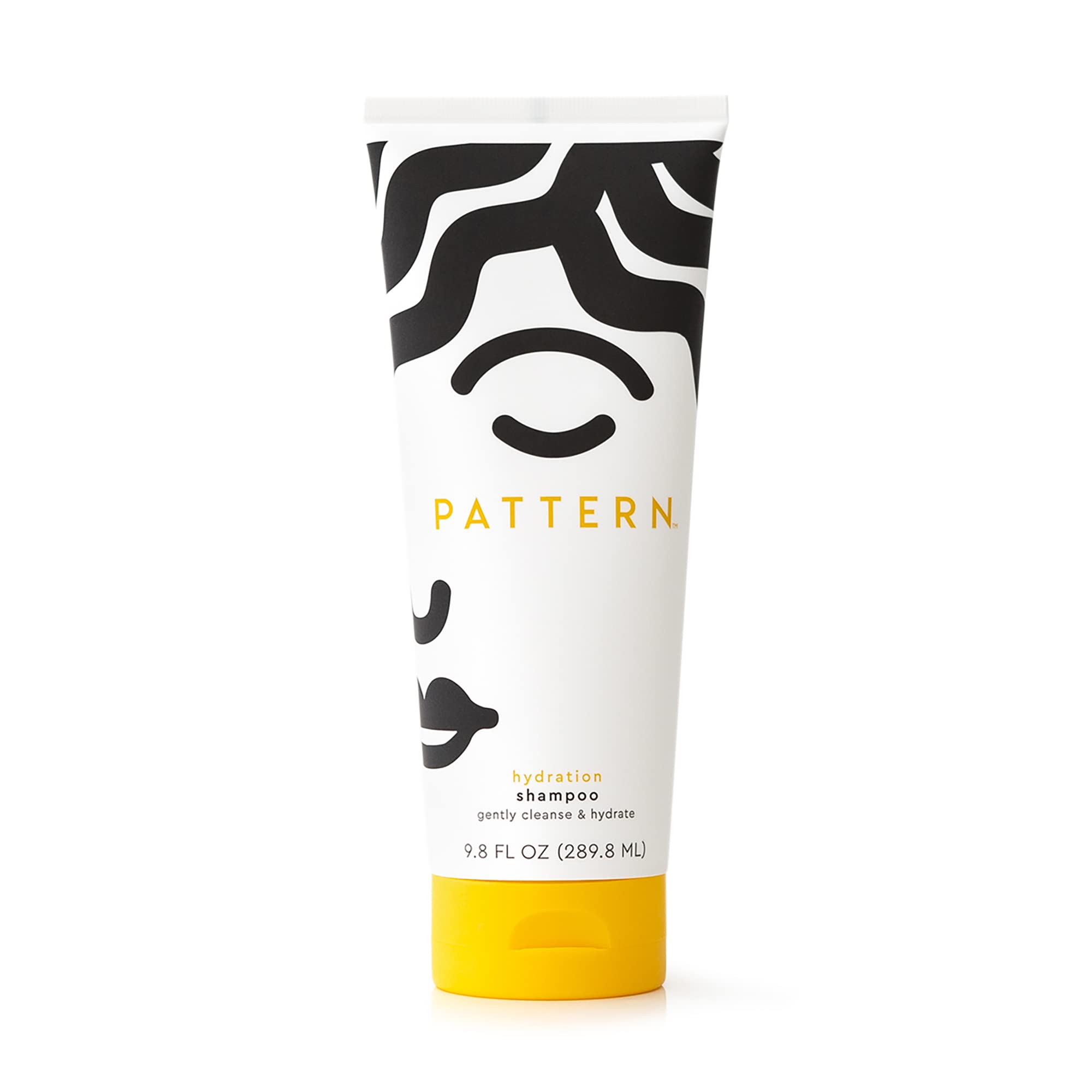 PATTERN Hydration Shampoo bottle showing rich moisture for curls