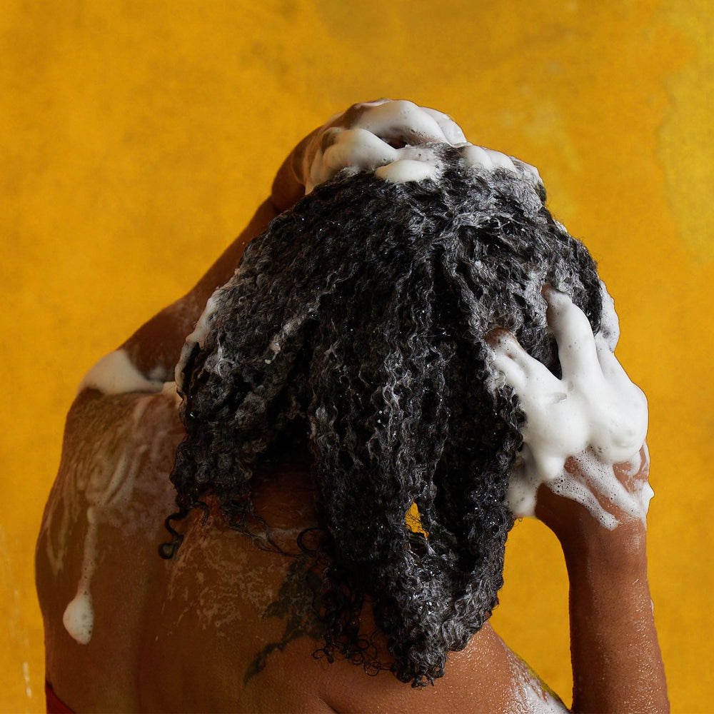 PATTERN Hydration Shampoo for curly hair 3B-4C compatibility shown