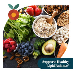 Pattern Wellness Cholesterol Complex bottle on a clean countertop for daily use.