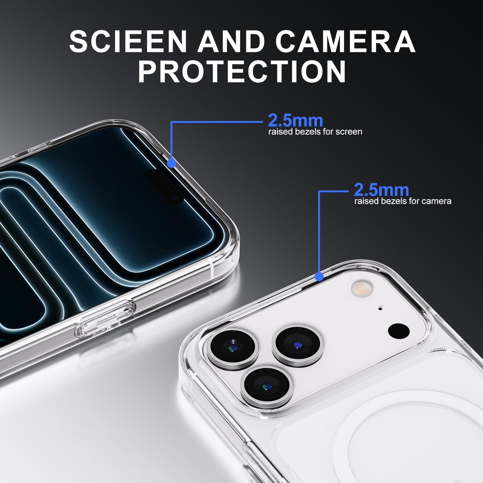 PAUL B case with slim 0.3mm profile and comfortable grip