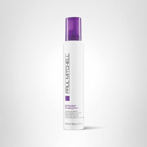 Paul Mitchell Extra-Body Sculpting Foam improves manageability and shine.