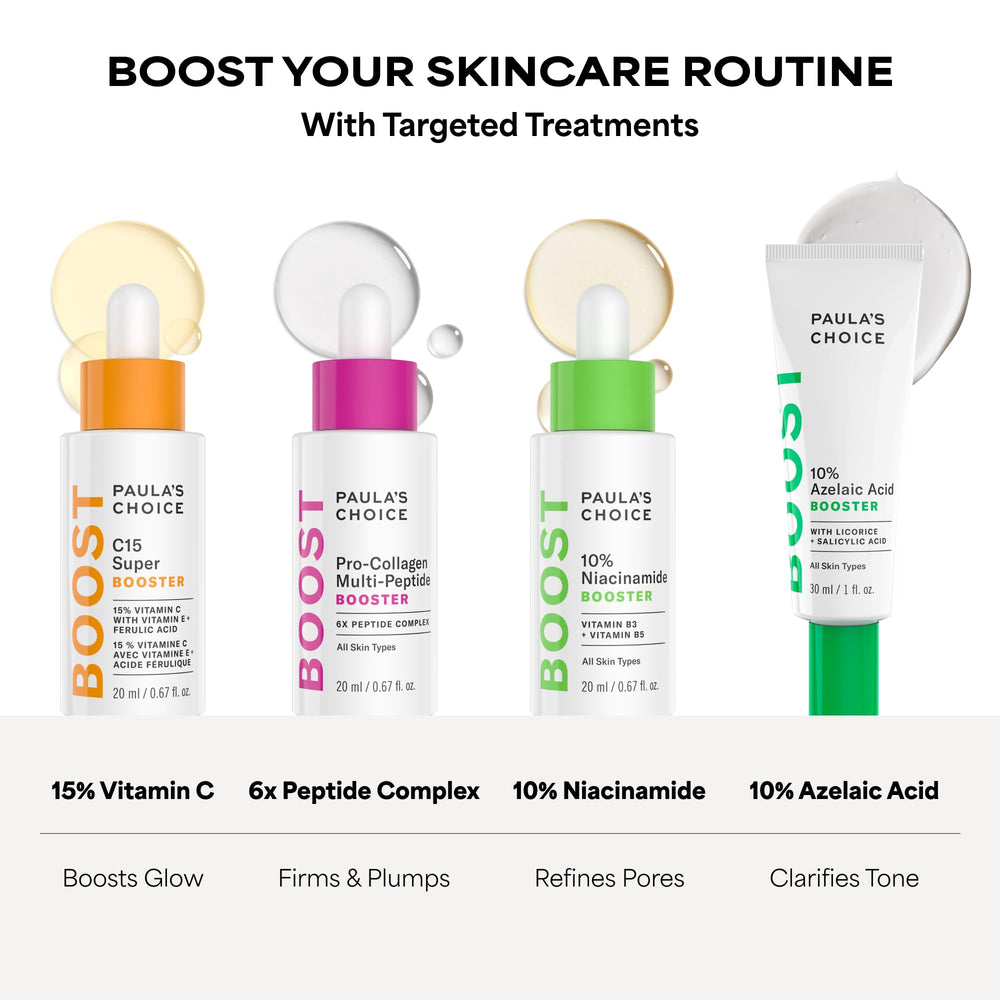 Fragrance-free Paula's Choice booster is suitable for sensitive skin routines