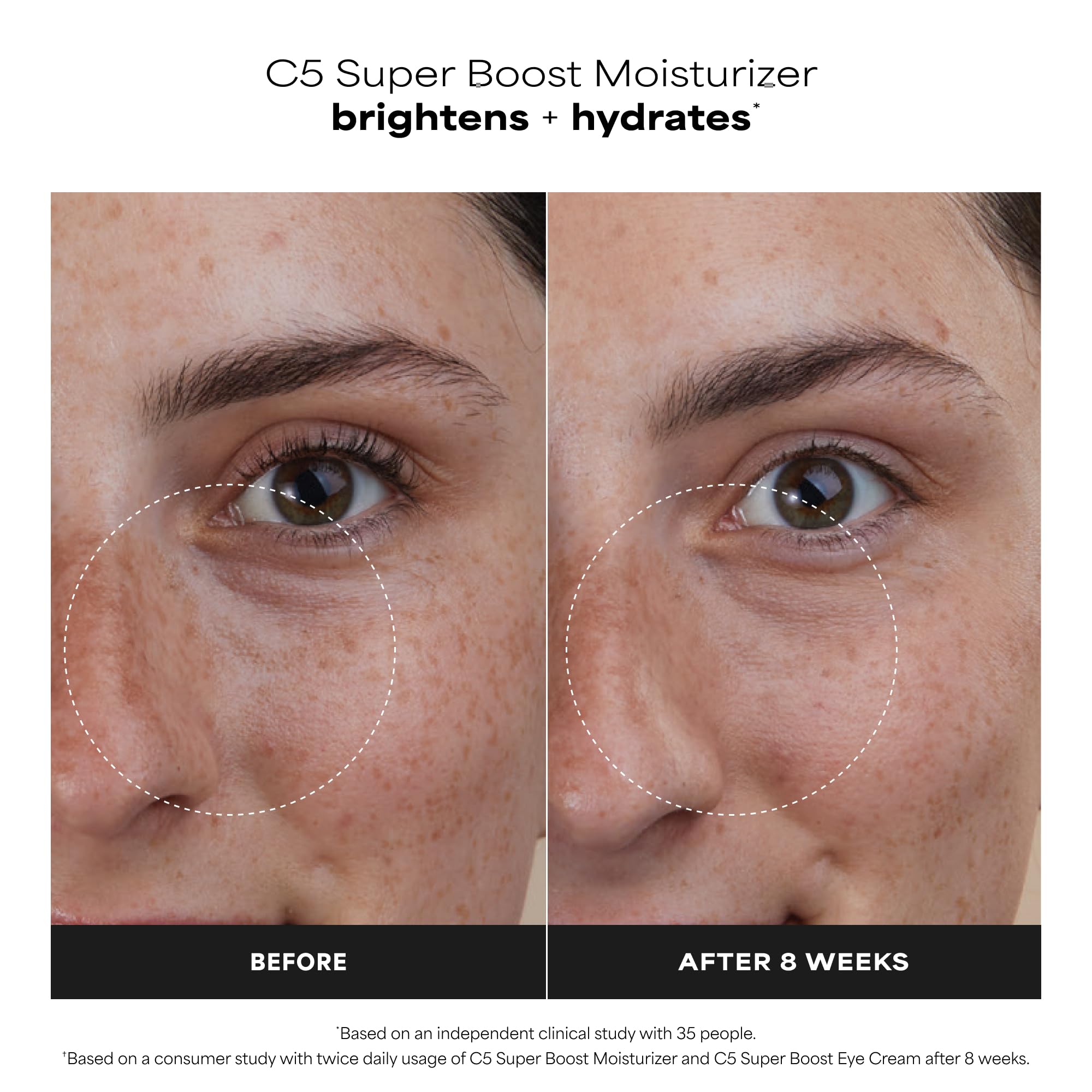Texture swirl reveals creamy, hydrating Paula's Choice C5 Super Boost