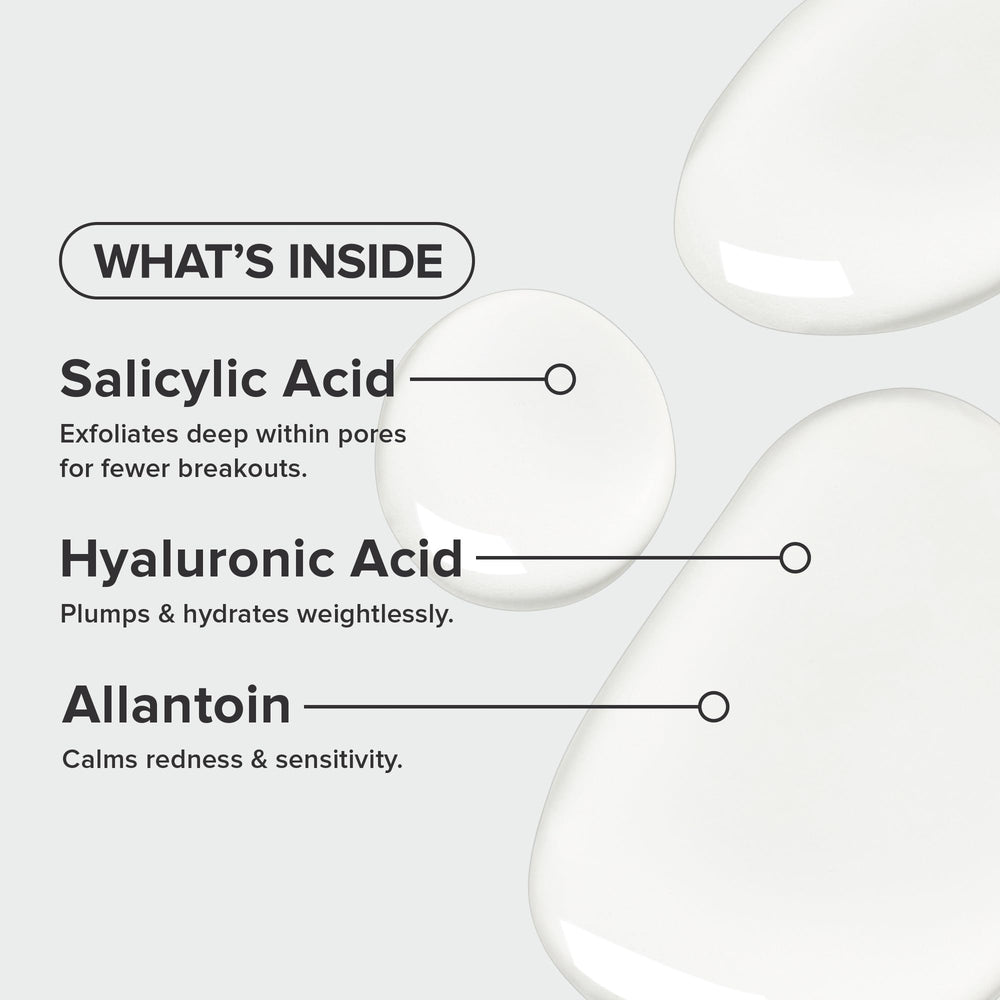 Paula's Choice CLEAR exfoliating solution fragrance-free label emphasizing sensitive-skin use.