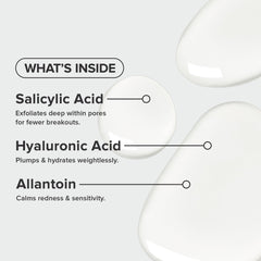 Paula's Choice CLEAR exfoliating solution fragrance-free label emphasizing sensitive-skin use.